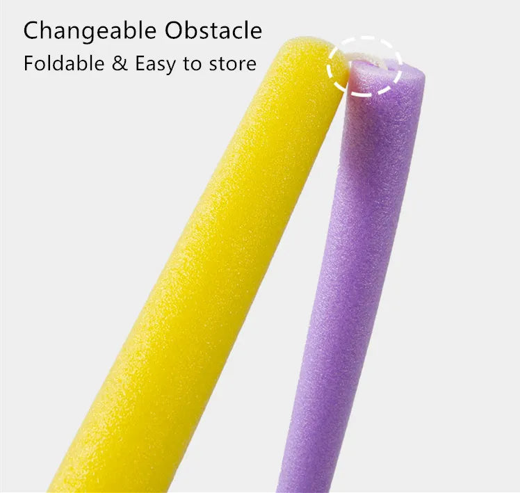 Portable Hopscotch Outdoor Games Safety EVA Sticks Kids Sensory Toys Kindergarten Sports Changeable Obstacle Race Jump