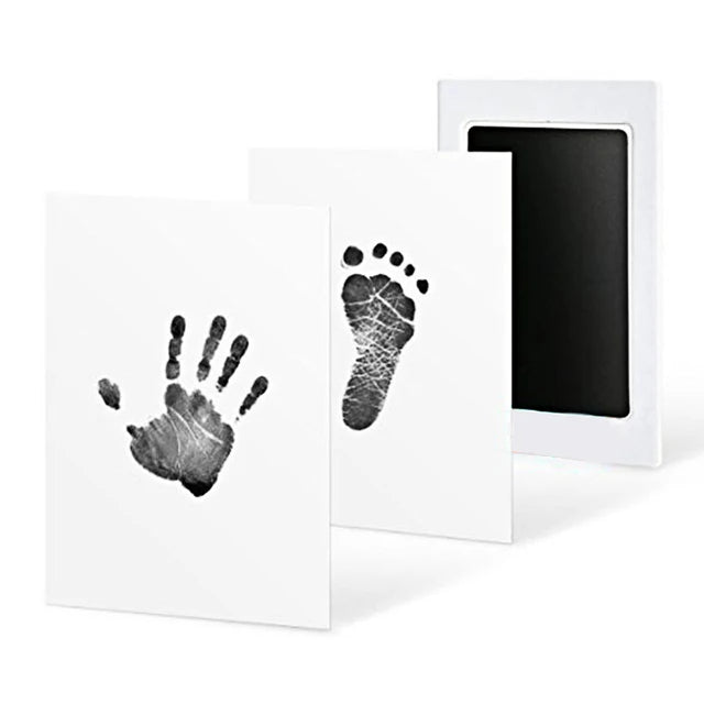 Baby footprint set Safe Non-Toxic Handprint Paw Print Infant Souvenirs NoTouch Skin For Newborn Cushion Ink Footprint Infant Toy