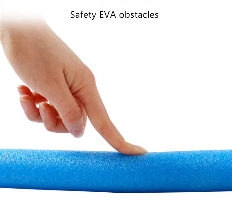 Portable Hopscotch Outdoor Games Safety EVA Sticks Kids Sensory Toys Kindergarten Sports Changeable Obstacle Race Jump