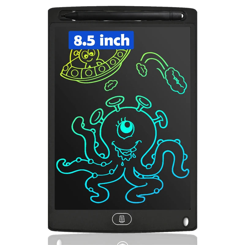 لوحة رسم إلكترونية Efes مقاس 8.5/10/12 بوصة للأطفال، لوحة رسم تعليمية بشاشة LCD وكتابة، ألعاب أطفال