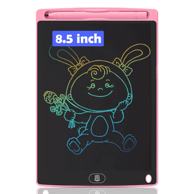 لوحة رسم إلكترونية Efes مقاس 8.5/10/12 بوصة للأطفال، لوحة رسم تعليمية بشاشة LCD وكتابة، ألعاب أطفال
