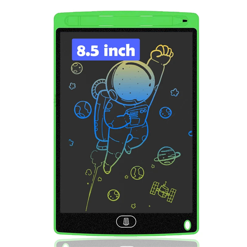 لوحة رسم إلكترونية Efes مقاس 8.5/10/12 بوصة للأطفال، لوحة رسم تعليمية بشاشة LCD وكتابة، ألعاب أطفال