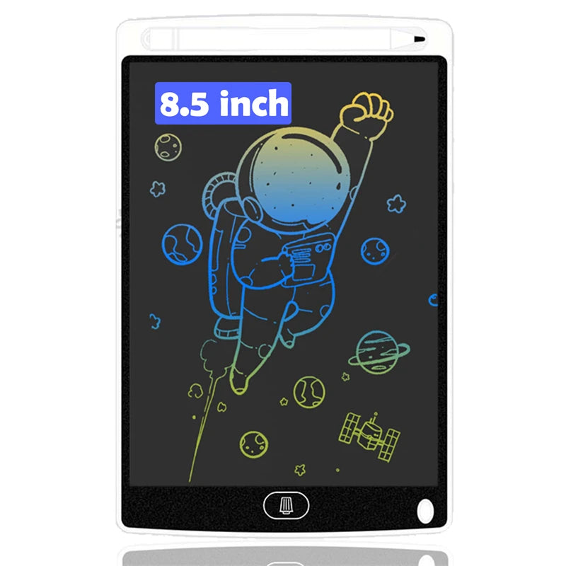 لوحة رسم إلكترونية Efes مقاس 8.5/10/12 بوصة للأطفال، لوحة رسم تعليمية بشاشة LCD وكتابة، ألعاب أطفال