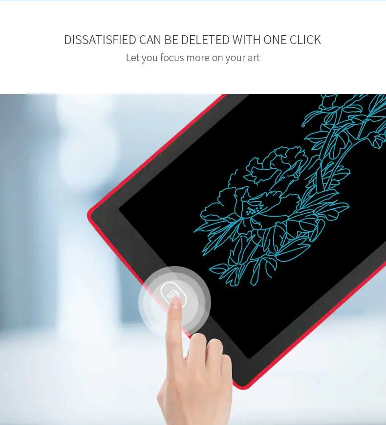 لوحة رسم إلكترونية Efes مقاس 8.5/10/12 بوصة للأطفال، لوحة رسم تعليمية بشاشة LCD وكتابة، ألعاب أطفال
