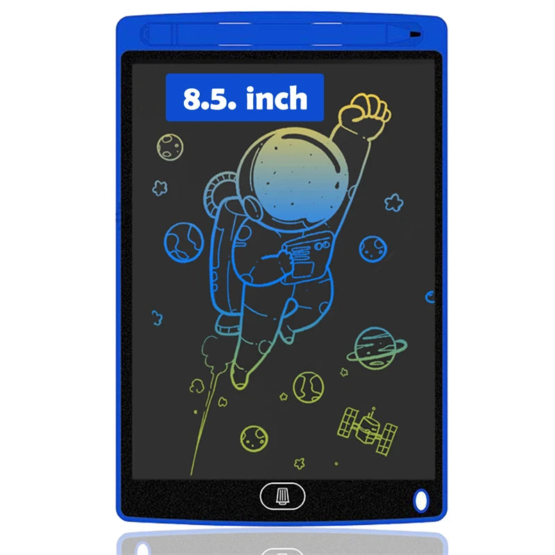 لوحة رسم إلكترونية Efes مقاس 8.5/10/12 بوصة للأطفال، لوحة رسم تعليمية بشاشة LCD وكتابة، ألعاب أطفال