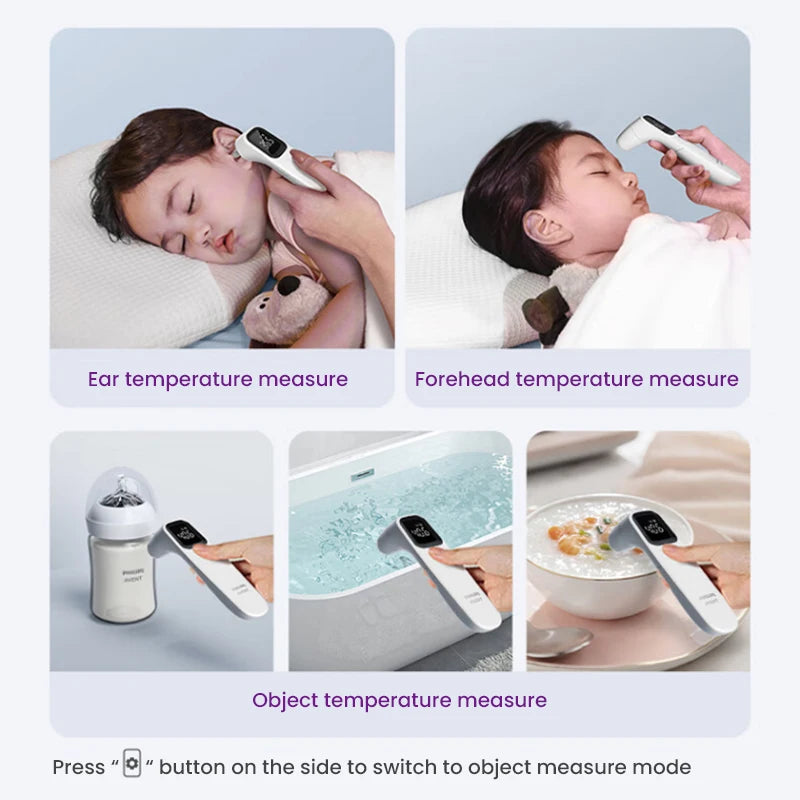 Philips Avent AET-R832 Infrared Digital Fever Thermometer Non-contact Forehead Ear Thermometer Fever Thermometer With LED Light