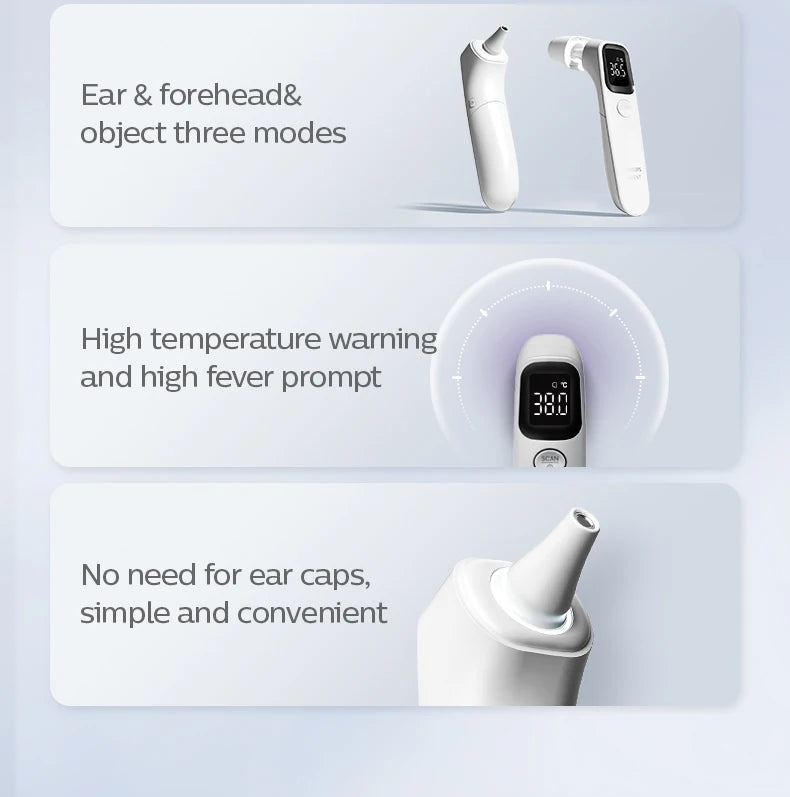 PHILIPS AVENT ear thermometer forehead thermometer two-in-one Infrared thermometer Infant/adult temperature measurement