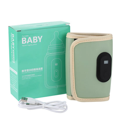Portable Baby Milk Bottle Thermal Bag Insulation Sleeve Nursing Bottle Heater Milk Bottle Warmer Bag Heat Keeper For Traveling
