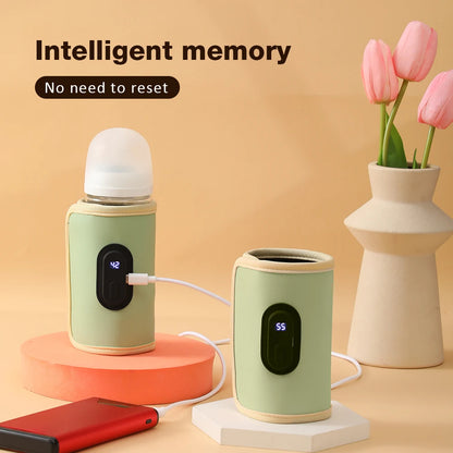 Portable Baby Milk Bottle Thermal Bag Insulation Sleeve Nursing Bottle Heater Milk Bottle Warmer Bag Heat Keeper For Traveling