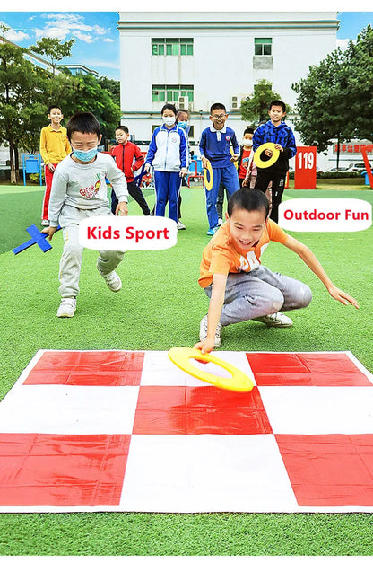 Gobang Outdoor Games Sport Toys Tic Tac Toe Relay Race Backgammon Team Building Teamwork Speed Intellectual Kids Family