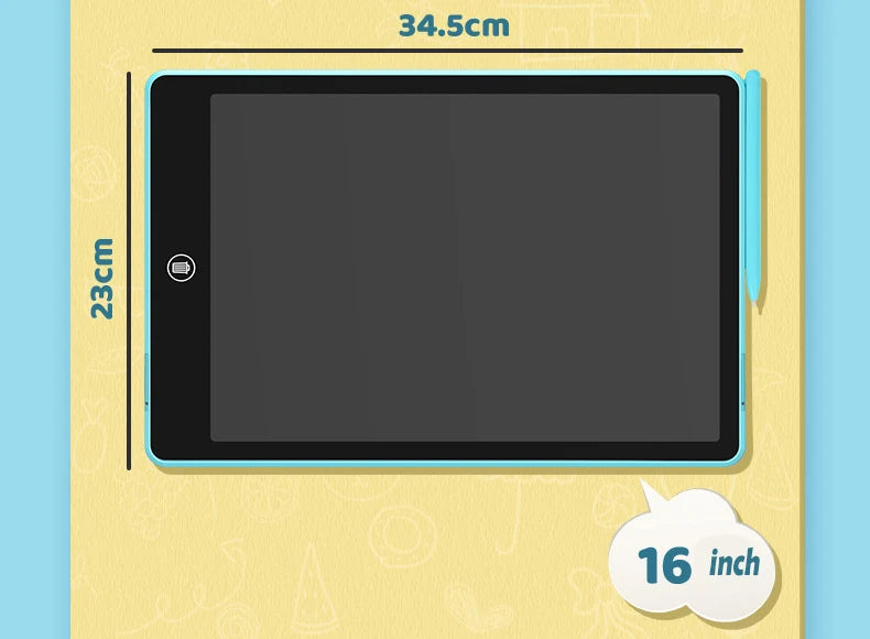 لوحة رسم LCD مقاس 6.5/8.5 بوصة، ألعاب أطفال لأعياد الميلاد وعيد الشكر والهالوين وعيد الفصح وهدايا الكريسماس