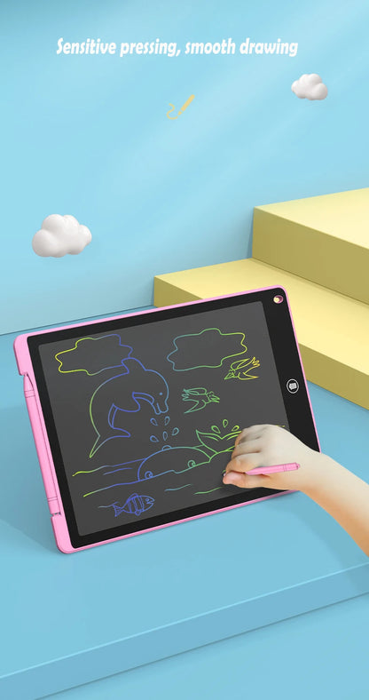لوحة رسم LCD مقاس 6.5/8.5 بوصة، ألعاب أطفال لأعياد الميلاد وعيد الشكر والهالوين وعيد الفصح وهدايا الكريسماس