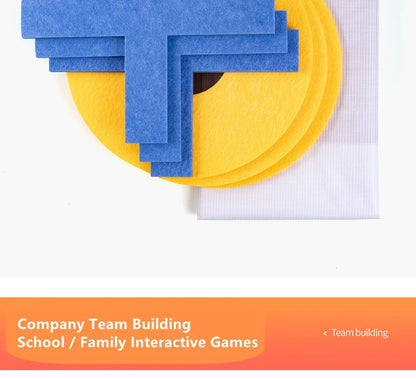Gobang Outdoor Games Sport Toys Tic Tac Toe Relay Race Backgammon Team Building Teamwork Speed Intellectual Kids Family