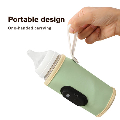 Portable Baby Milk Bottle Thermal Bag Insulation Sleeve Nursing Bottle Heater Milk Bottle Warmer Bag Heat Keeper For Traveling