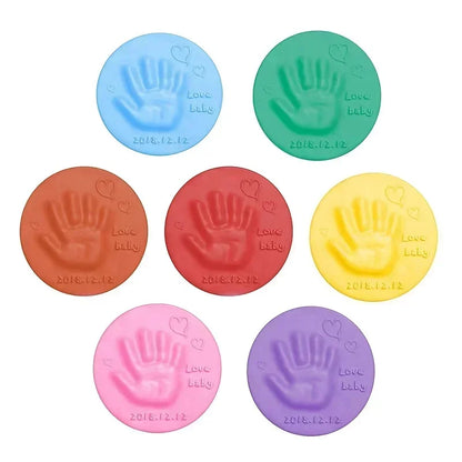 20/40g Baby DIY Hand and Footprint Soft Clay Fluffy Material, Baby Handprint Imprint And Foot Print Mud, Handprint Fingerprint