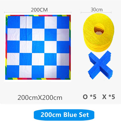 Gobang Outdoor Games Sport Toys Tic Tac Toe Relay Race Backgammon Team Building Teamwork Speed Intellectual Kids Family