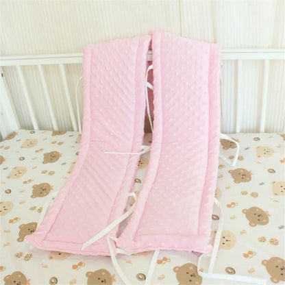 Cartoon Baby Anti-collision Guardrail Soft Wrapping Edge High-quality Cotton Children Bed Bumper Boys Girls Universal Bedding