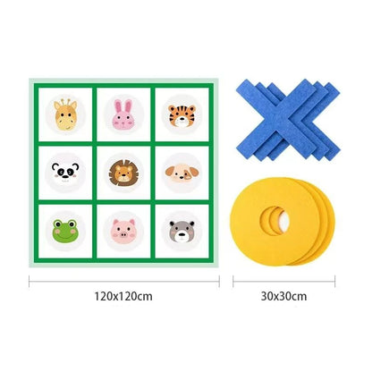 Gobang Outdoor Games Sport Toys Tic Tac Toe Relay Race Backgammon Team Building Teamwork Speed Intellectual Kids Family