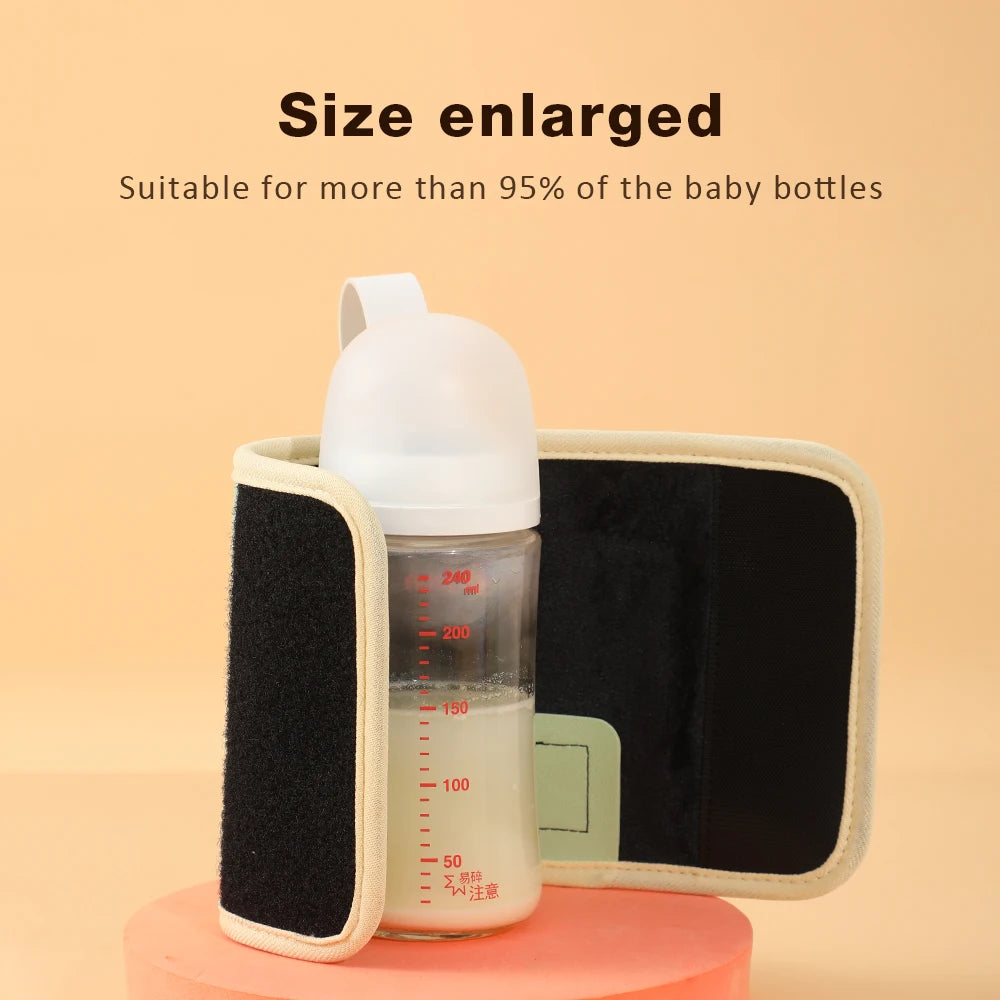 Portable Baby Milk Bottle Thermal Bag Insulation Sleeve Nursing Bottle Heater Milk Bottle Warmer Bag Heat Keeper For Traveling