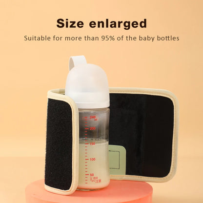 Portable Baby Milk Bottle Thermal Bag Insulation Sleeve Nursing Bottle Heater Milk Bottle Warmer Bag Heat Keeper For Traveling