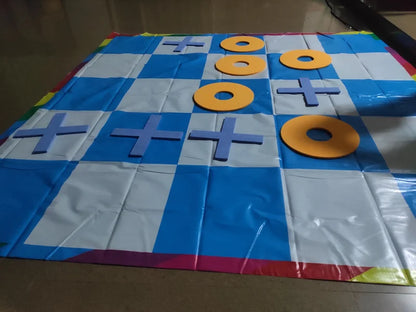 Gobang Outdoor Games Sport Toys Tic Tac Toe Relay Race Backgammon Team Building Teamwork Speed Intellectual Kids Family